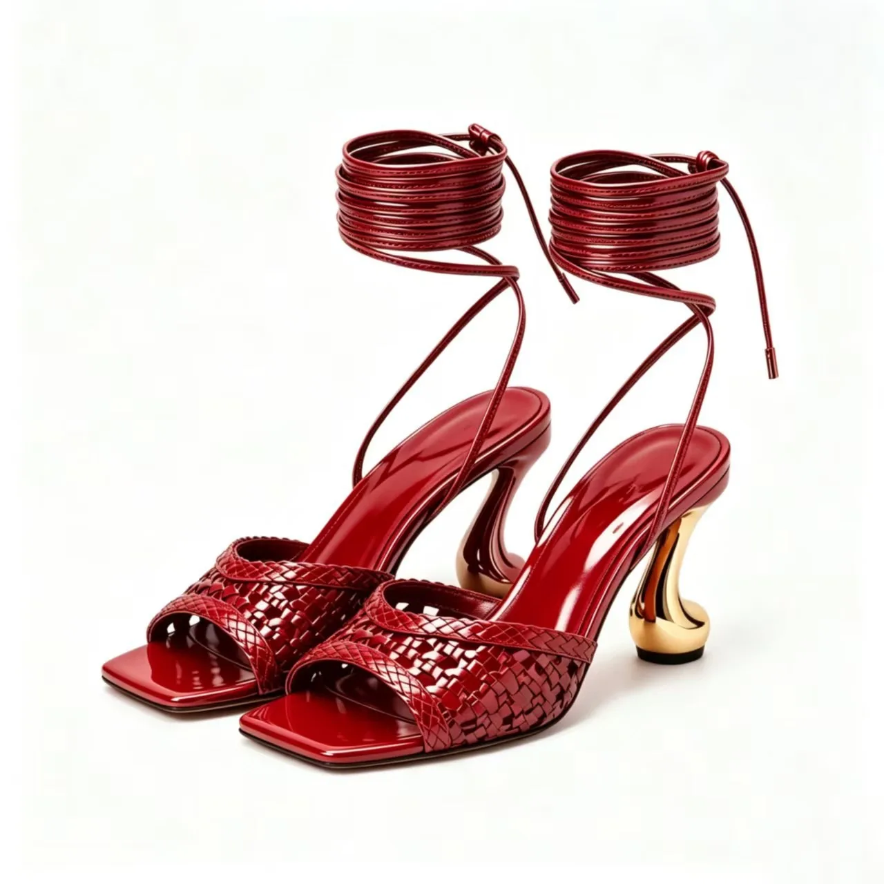2026Summer-Women's-New-Woven-Irregular-High-heeled-Women's-Sandals-Ankle-Strap-Fashion-Runway-High-heeled-Sandals