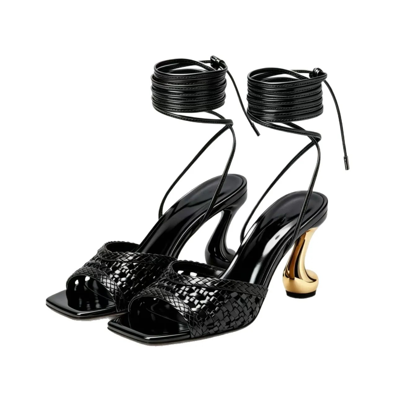 2026Summer-Women's-New-Woven-Irregular-High-heeled-Women's-Sandals-Ankle-Strap-Fashion-Runway-High-heeled-Sandals