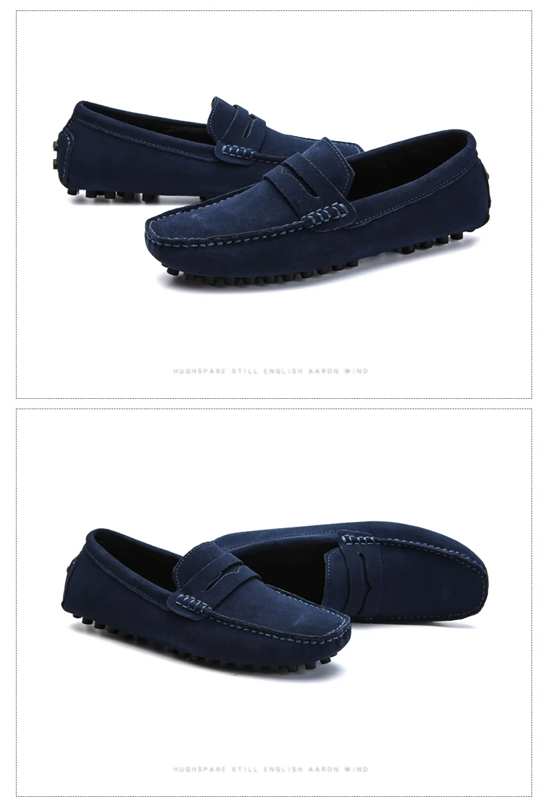 DEKABR Size 49 Men Casual Shoes Fashion Men Shoes Genuine Leather Men Loafers Moccasins Slip On Men's Flats Male Driving Shoes