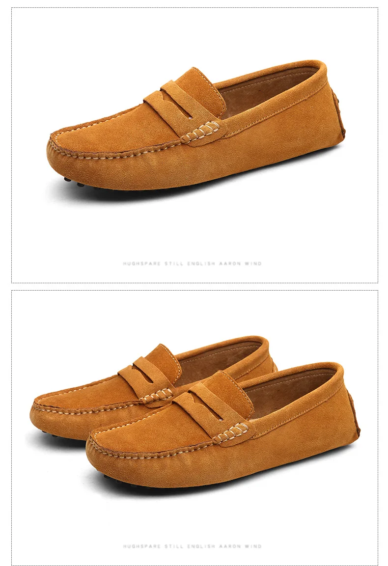 DEKABR Size 49 Men Casual Shoes Fashion Men Shoes Genuine Leather Men Loafers Moccasins Slip On Men's Flats Male Driving Shoes
