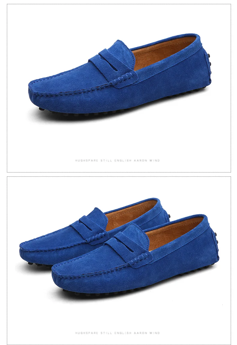 DEKABR Size 49 Men Casual Shoes Fashion Men Shoes Genuine Leather Men Loafers Moccasins Slip On Men's Flats Male Driving Shoes