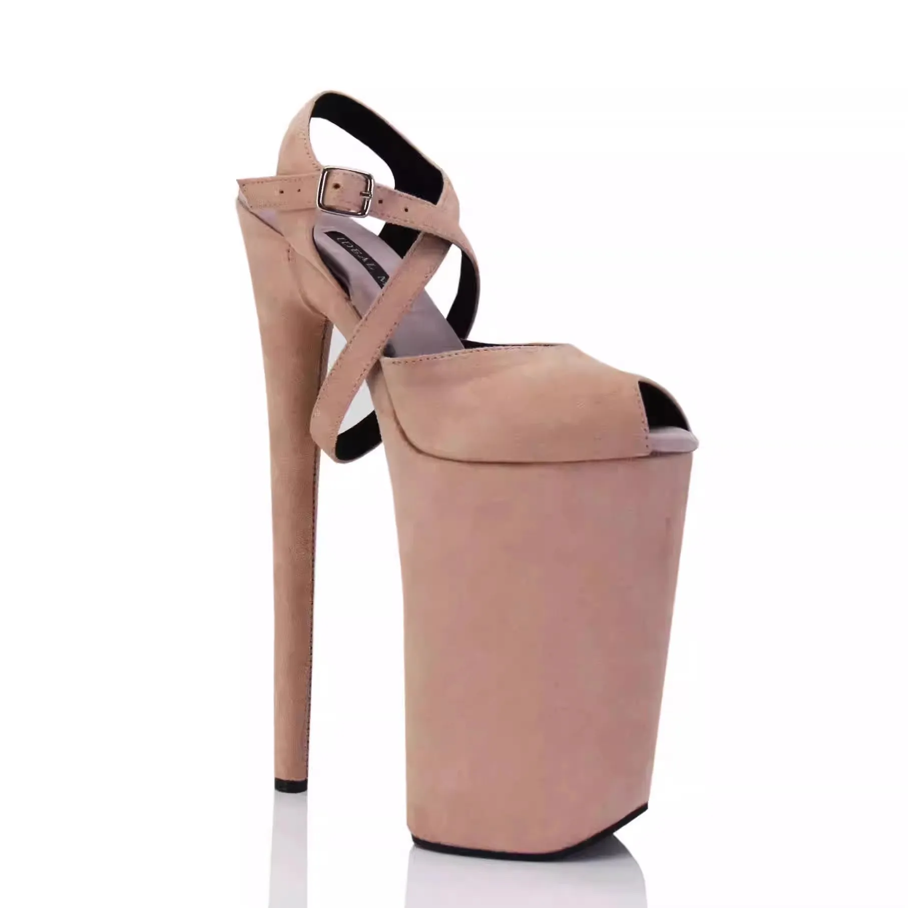 New 23CM/9inches Luminous PU upper Platform High Heels Shoes Sexy Pole Dance Sandals Pole Dance shoes