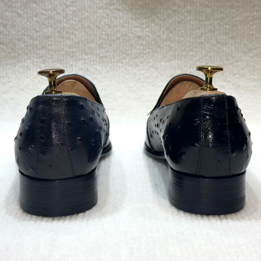 Vintage Fashion Genuine Leather Men's Tassel Loafers Dress Shoes - Casual Elegant Footwear for Business Party Wedding