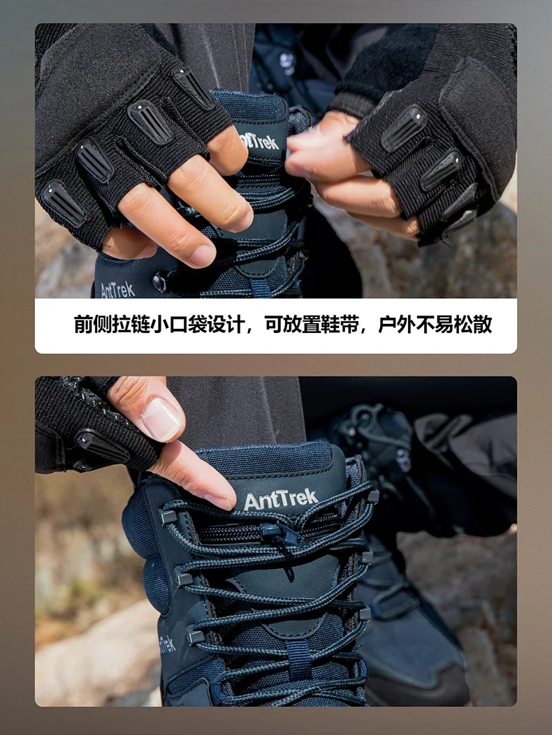 Men Tactical Boots Breathable High Quality Male Outdoor Army Boots Camping Rapid Response Desert Boot Anti-Slip Hunting Boots