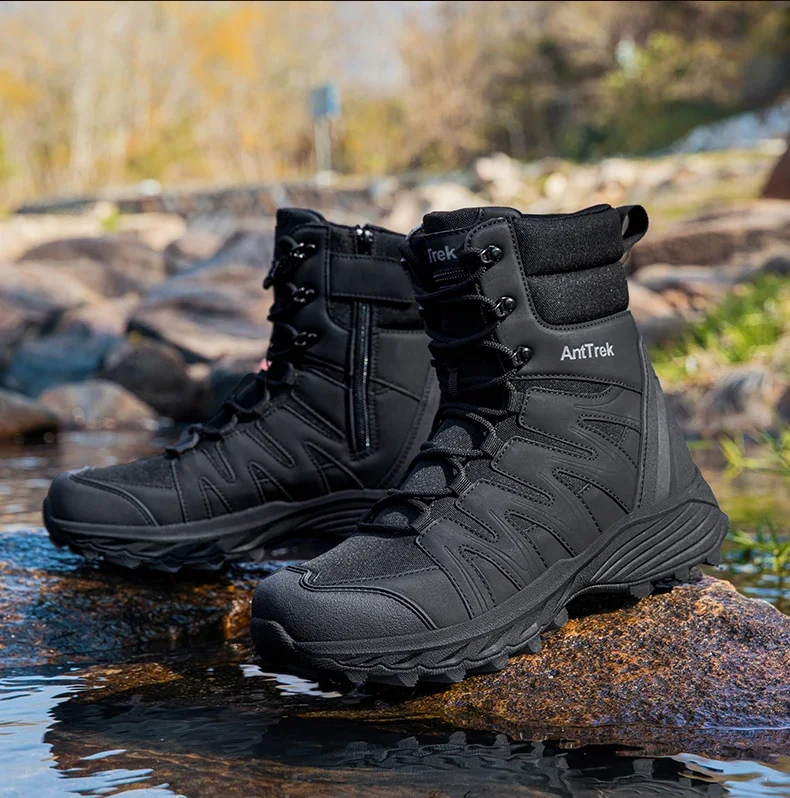 Men Tactical Boots Breathable High Quality Male Outdoor Army Boots Camping Rapid Response Desert Boot Anti-Slip Hunting Boots