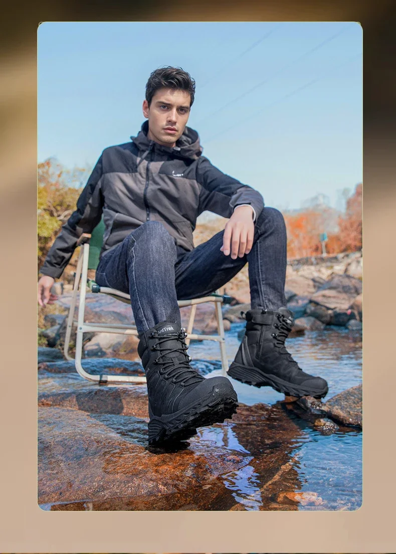 Men Tactical Boots Breathable High Quality Male Outdoor Army Boots Camping Rapid Response Desert Boot Anti-Slip Hunting Boots