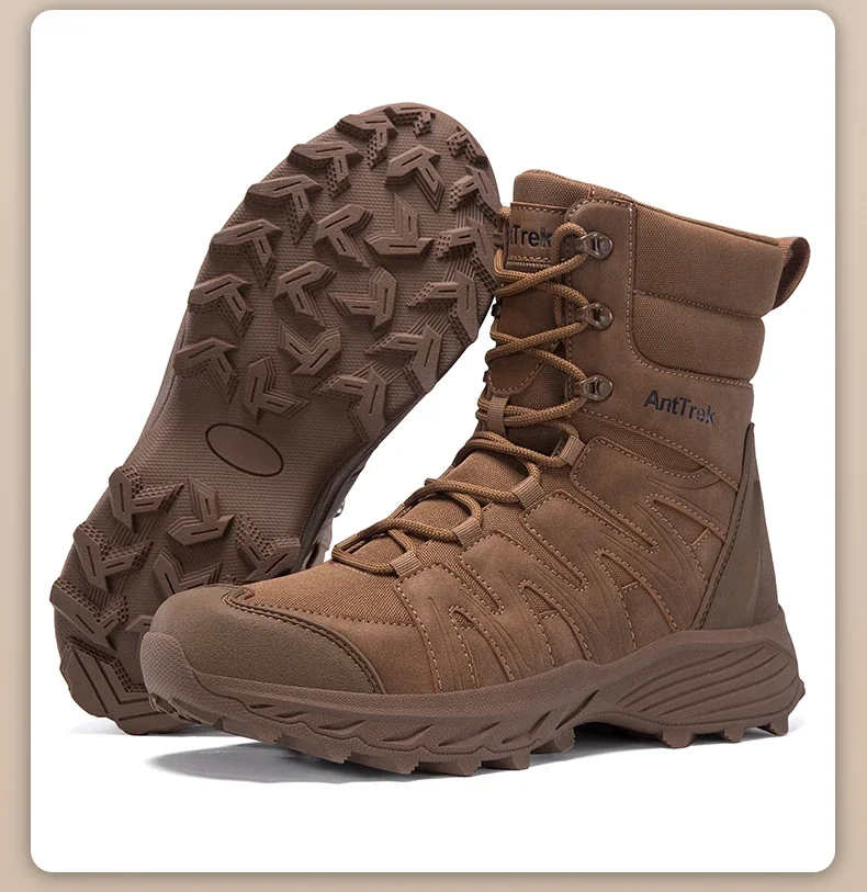 Men Tactical Boots Breathable High Quality Male Outdoor Army Boots Camping Rapid Response Desert Boot Anti-Slip Hunting Boots