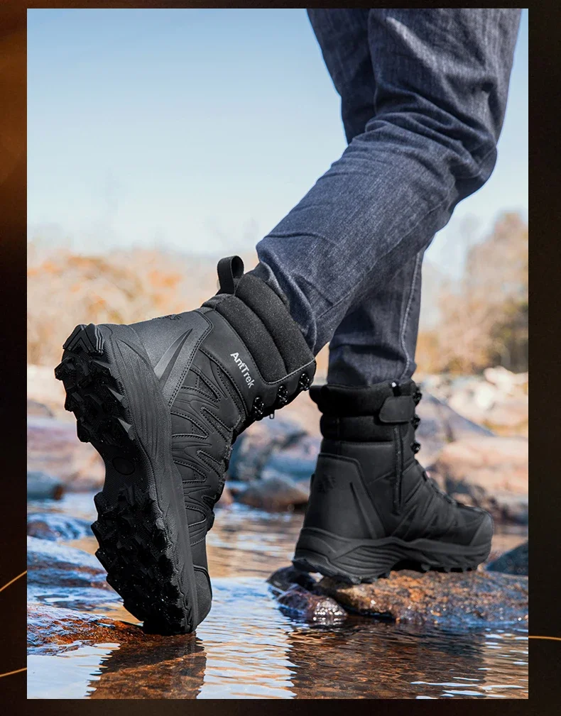 Men Tactical Boots Breathable High Quality Male Outdoor Army Boots Camping Rapid Response Desert Boot Anti-Slip Hunting Boots