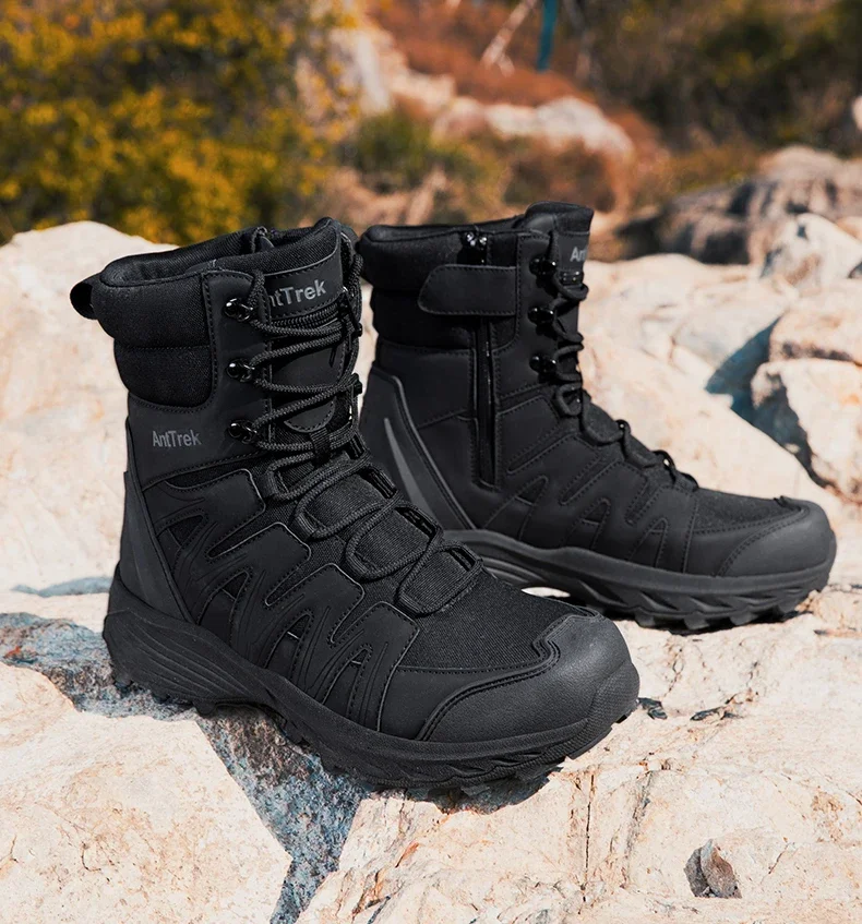 Men Tactical Boots Breathable High Quality Male Outdoor Army Boots Camping Rapid Response Desert Boot Anti-Slip Hunting Boots
