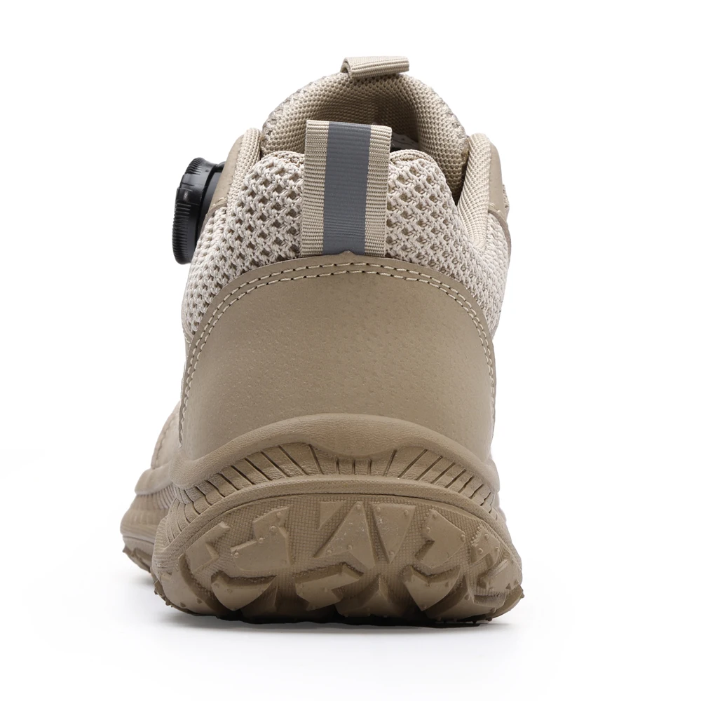 Breathable Men's Safety Shoes Work Sneakers Male Steel Toe Shoes Anti-Smash Anti Puncture Security Indestructible Shoes Non-slip