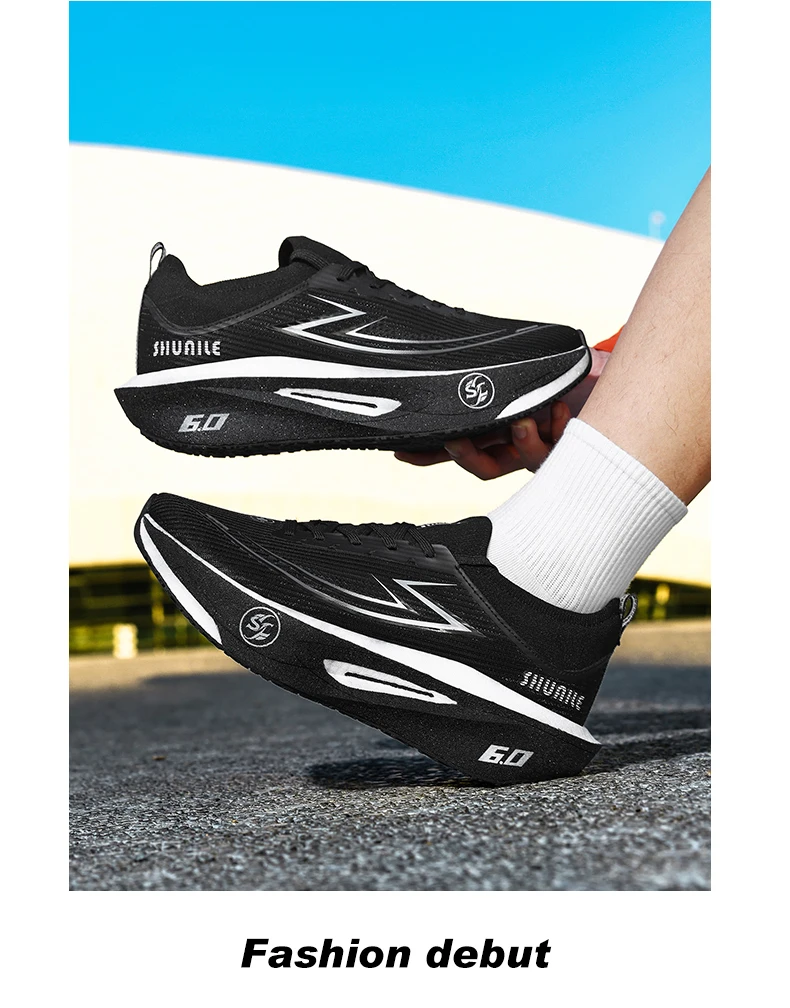 Marathon Men Running Shoes Carbon Board Speciality Sports Breathable Lightweight Women's Comfortable Athletic Chunta Sneakers