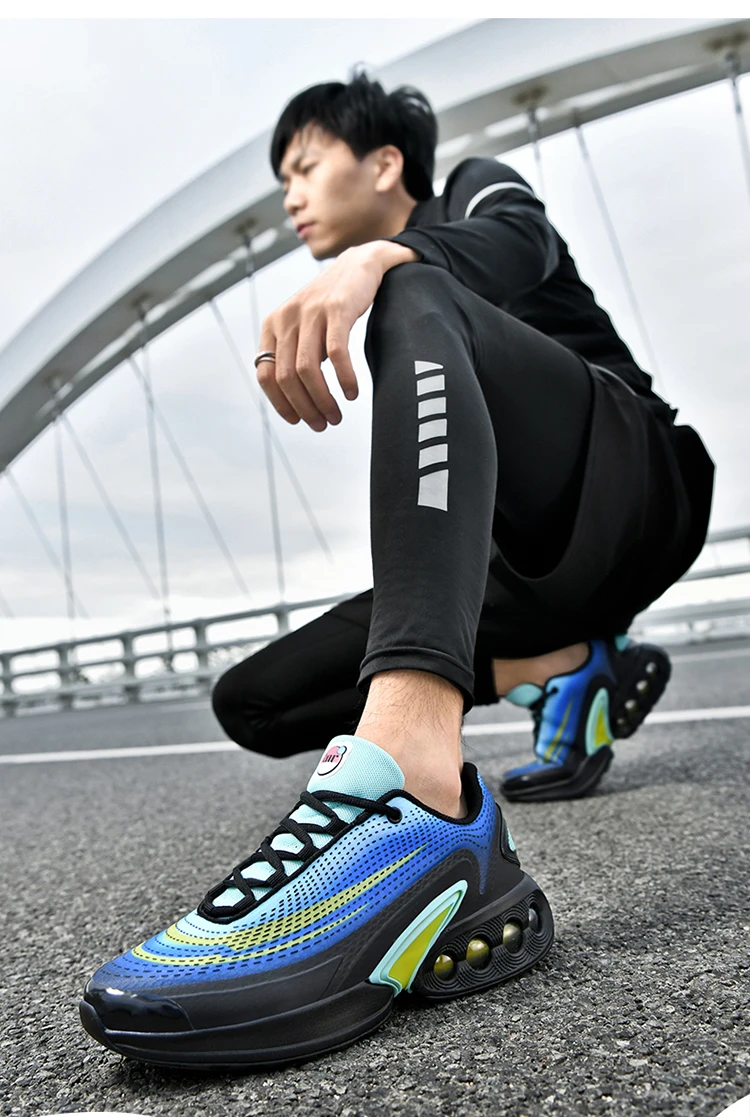 Luxury Men's Sneakers Casual Breathable Trainer Race Fashion Loafers Running Shoes for Male Tenis Sport Shoe Non-Slip Outdoor