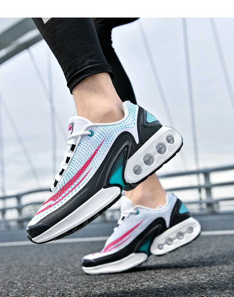 Luxury Men's Sneakers Casual Breathable Trainer Race Fashion Loafers Running Shoes for Male Tenis Sport Shoe Non-Slip Outdoor