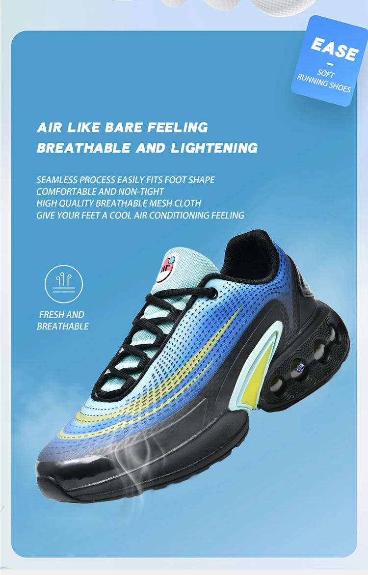 Luxury Men's Sneakers Casual Breathable Trainer Race Fashion Loafers Running Shoes for Male Tenis Sport Shoe Non-Slip Outdoor