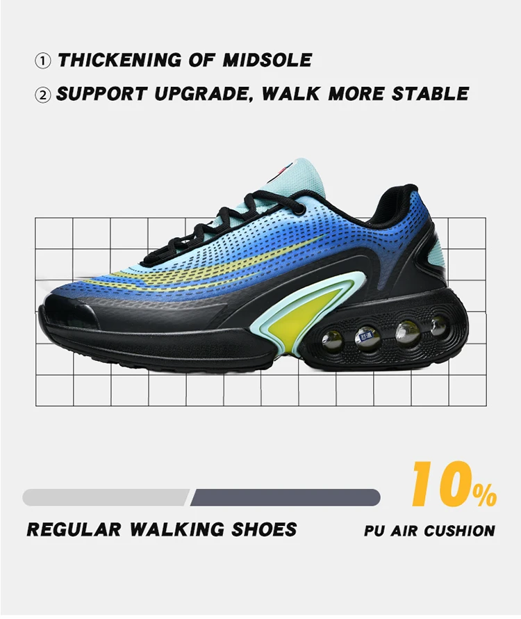 Luxury Men's Sneakers Casual Breathable Trainer Race Fashion Loafers Running Shoes for Male Tenis Sport Shoe Non-Slip Outdoor