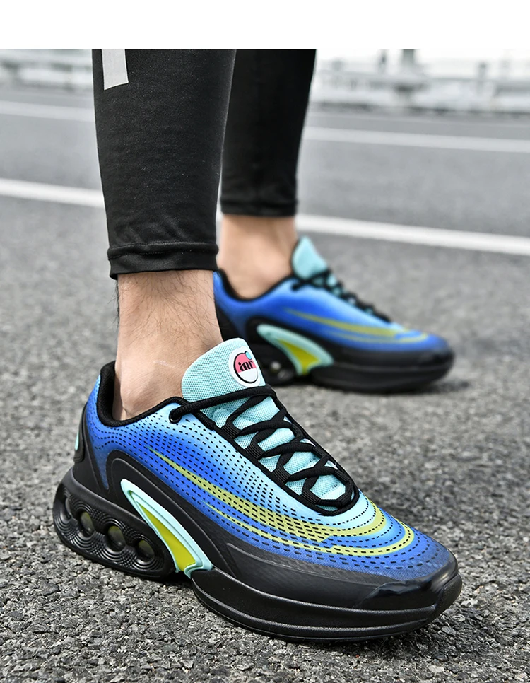 Luxury Men's Sneakers Casual Breathable Trainer Race Fashion Loafers Running Shoes for Male Tenis Sport Shoe Non-Slip Outdoor