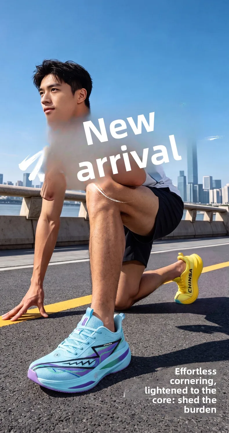 Marathon Men Running Shoes Carbon Board Casual Sneakers Breathable Tennis Sports Trainers Lightweight Women Athletic Sneakers