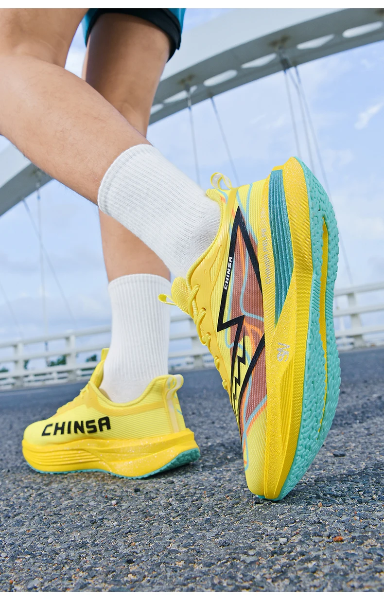 Marathon Men Running Shoes Carbon Board Casual Sneakers Breathable Tennis Sports Trainers Lightweight Women Athletic Sneakers