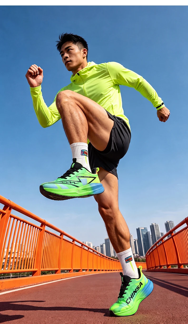 Marathon Men Running Shoes Carbon Board Casual Sneakers Breathable Tennis Sports Trainers Lightweight Women Athletic Sneakers