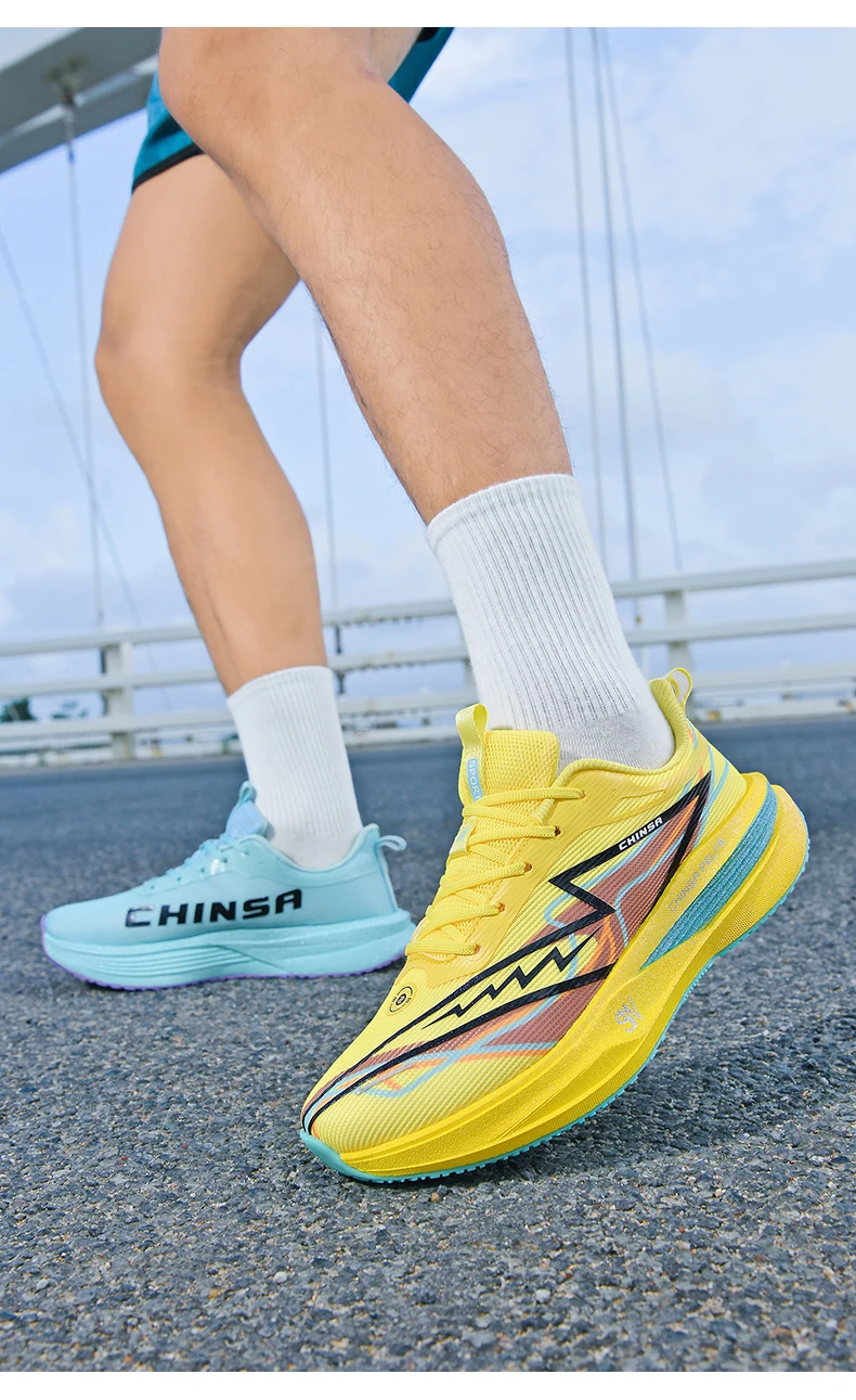 Marathon Men Running Shoes Carbon Board Casual Sneakers Breathable Tennis Sports Trainers Lightweight Women Athletic Sneakers