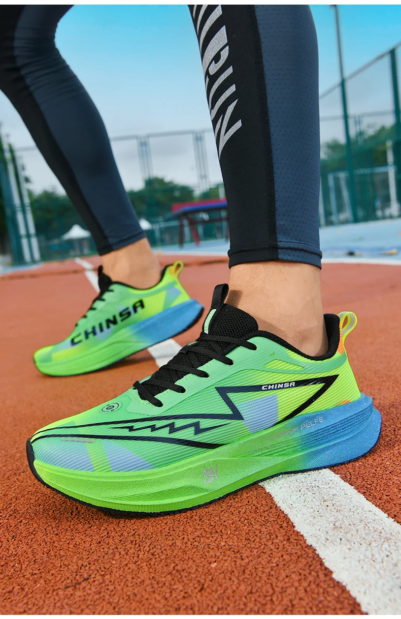 Marathon Men Running Shoes Carbon Board Casual Sneakers Breathable Tennis Sports Trainers Lightweight Women Athletic Sneakers