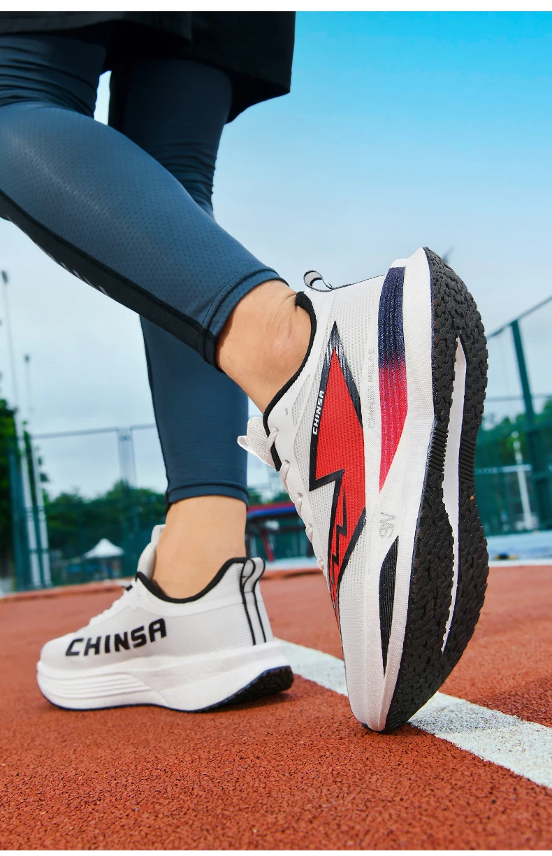 Marathon Men Running Shoes Carbon Board Casual Sneakers Breathable Tennis Sports Trainers Lightweight Women Athletic Sneakers