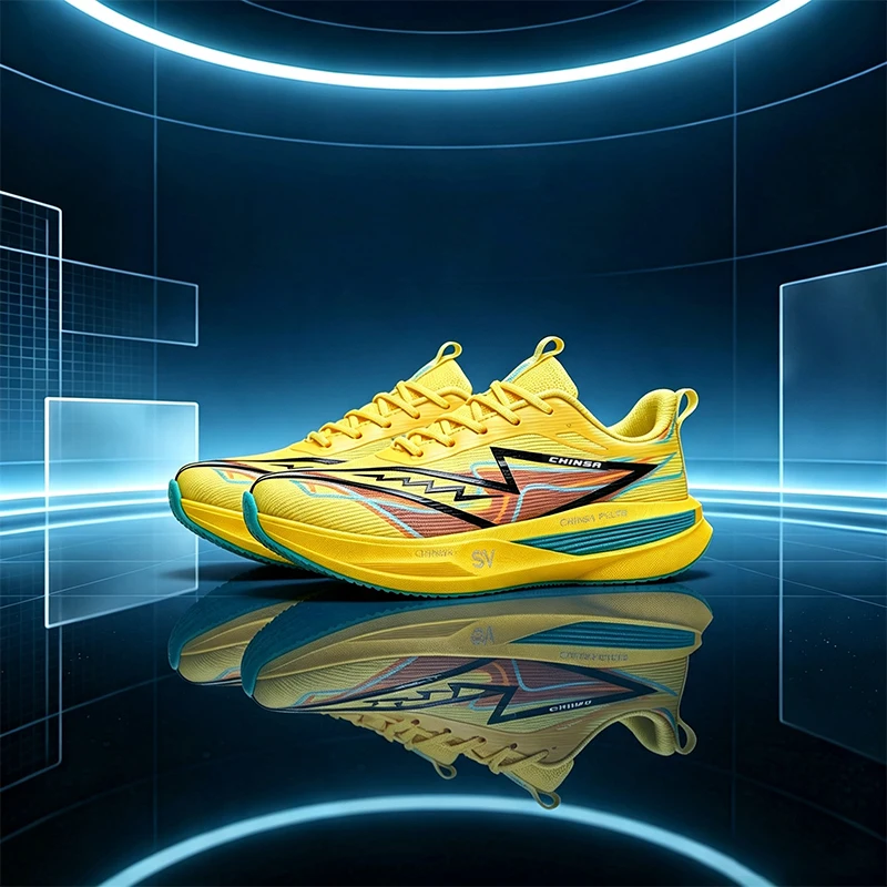 Marathon Men Running Shoes Carbon Board Casual Sneakers Breathable Tennis Sports Trainers Lightweight Women Athletic Sneakers