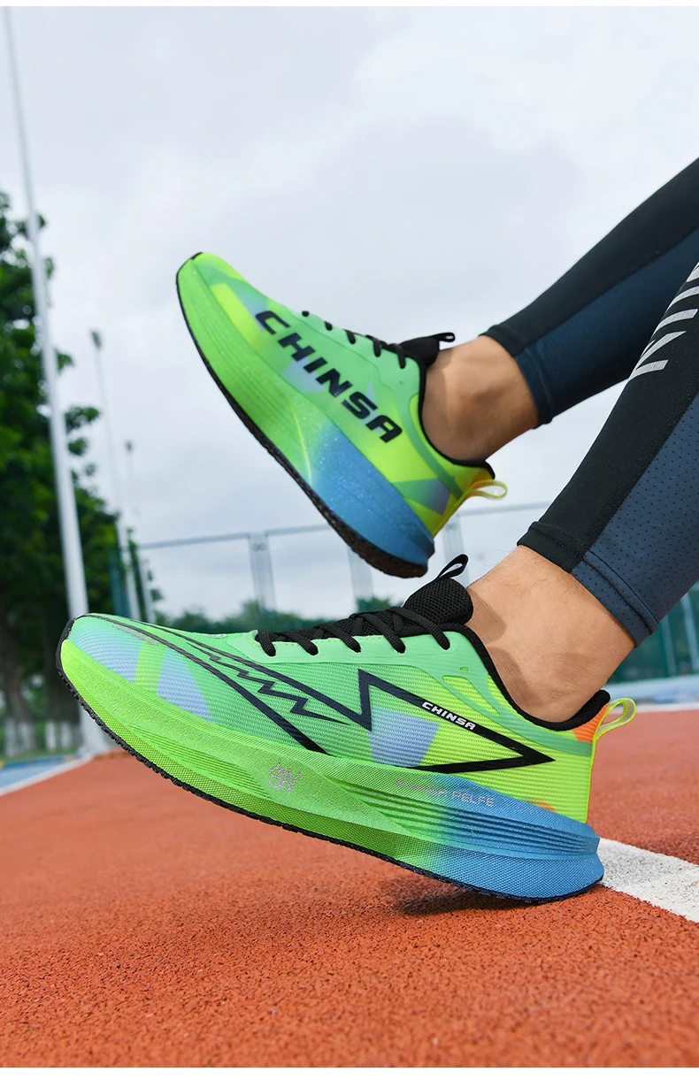 Marathon Men Running Shoes Carbon Board Casual Sneakers Breathable Tennis Sports Trainers Lightweight Women Athletic Sneakers