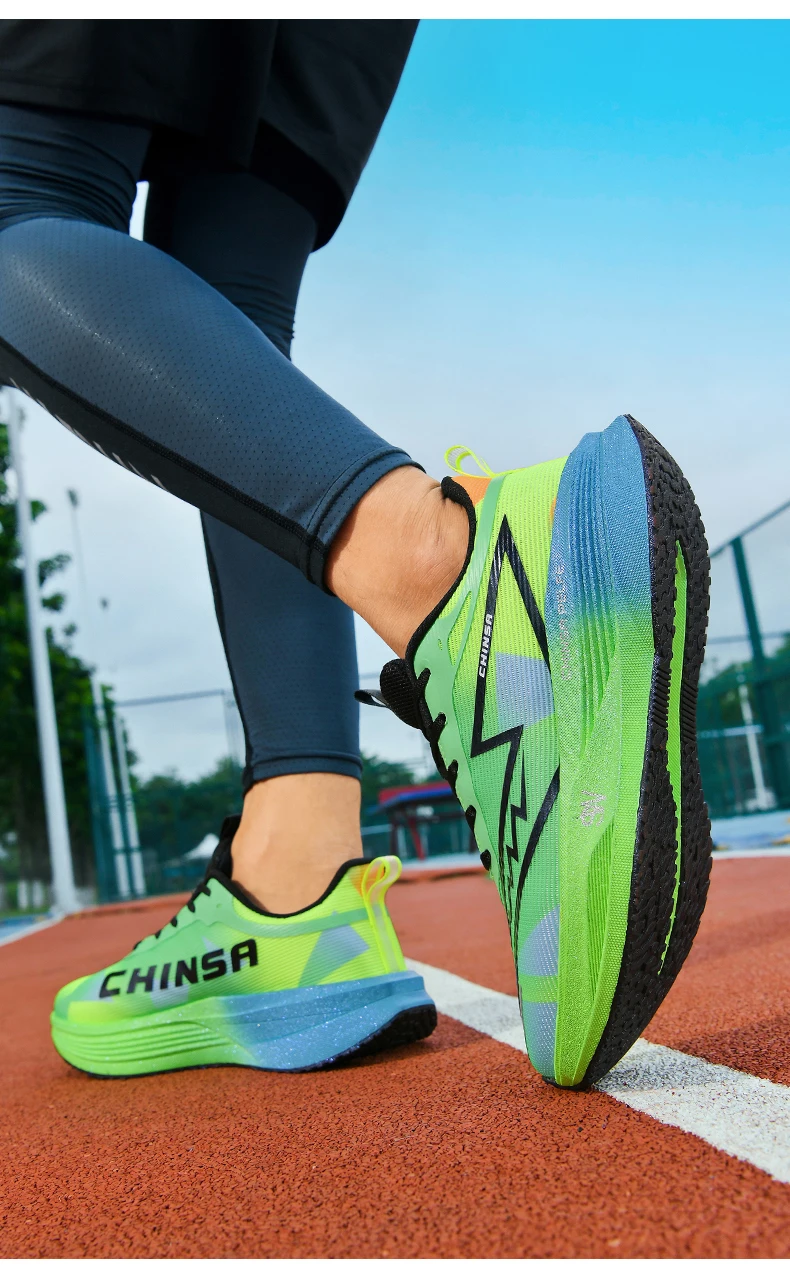 Marathon Men Running Shoes Carbon Board Casual Sneakers Breathable Tennis Sports Trainers Lightweight Women Athletic Sneakers