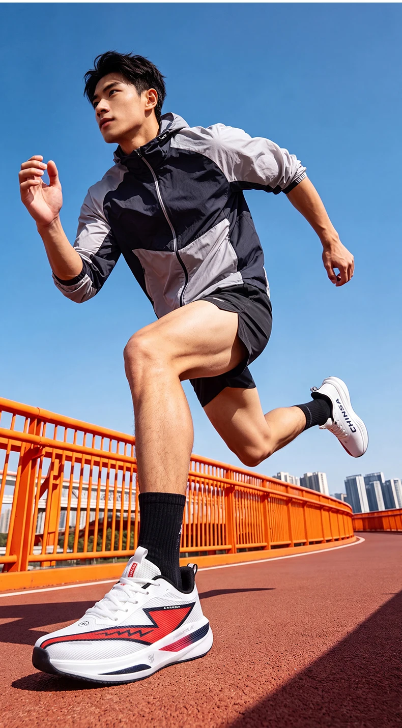 Marathon Men Running Shoes Carbon Board Casual Sneakers Breathable Tennis Sports Trainers Lightweight Women Athletic Sneakers