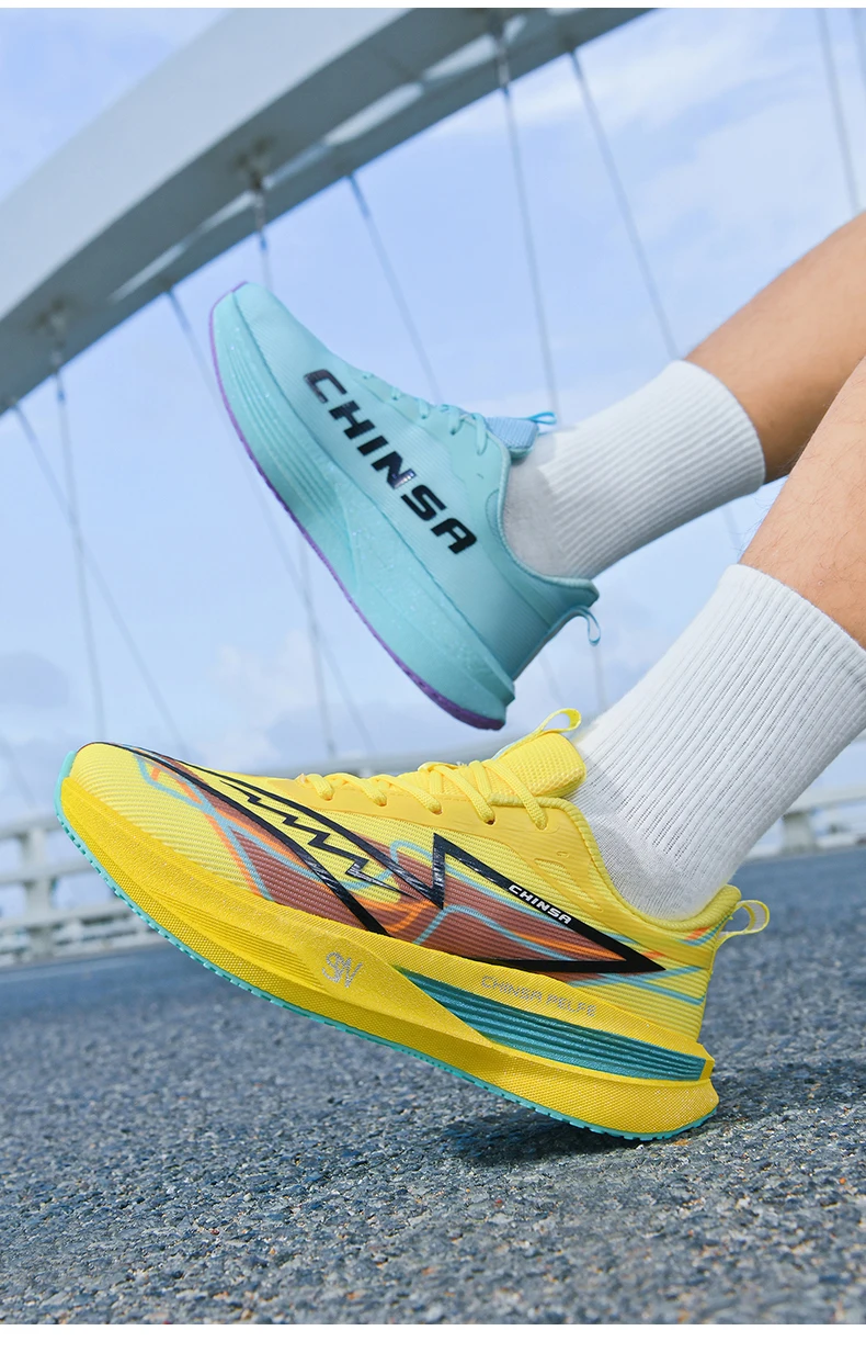 Marathon Men Running Shoes Carbon Board Casual Sneakers Breathable Tennis Sports Trainers Lightweight Women Athletic Sneakers
