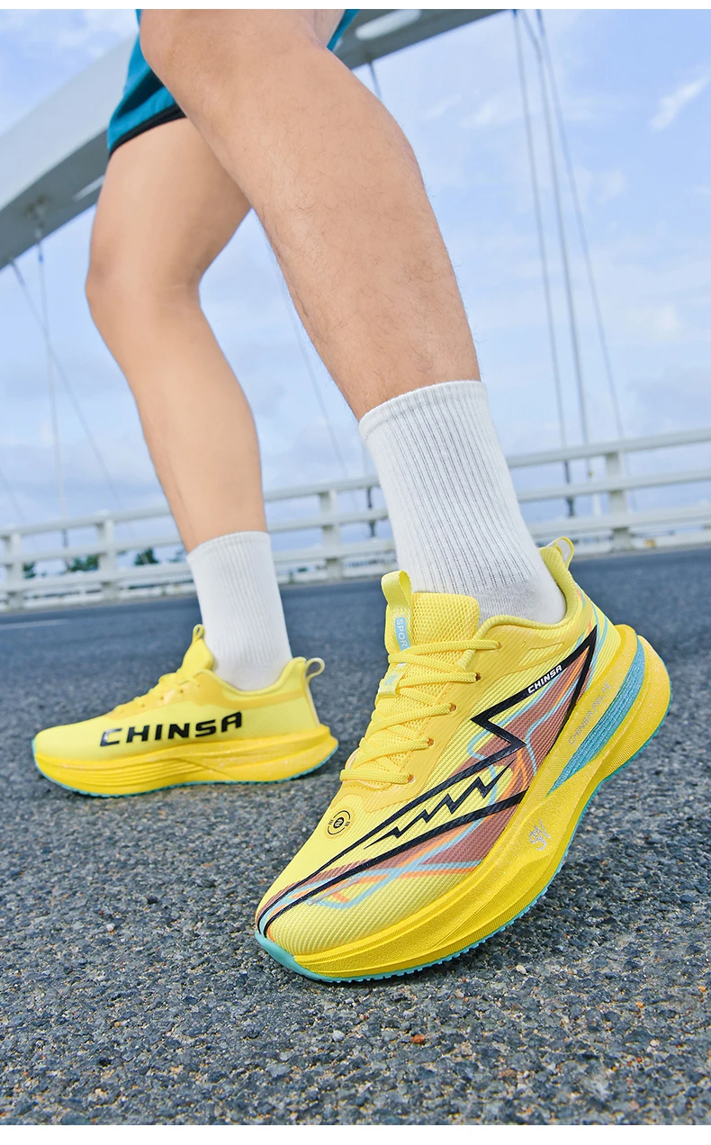 Marathon Men Running Shoes Carbon Board Casual Sneakers Breathable Tennis Sports Trainers Lightweight Women Athletic Sneakers
