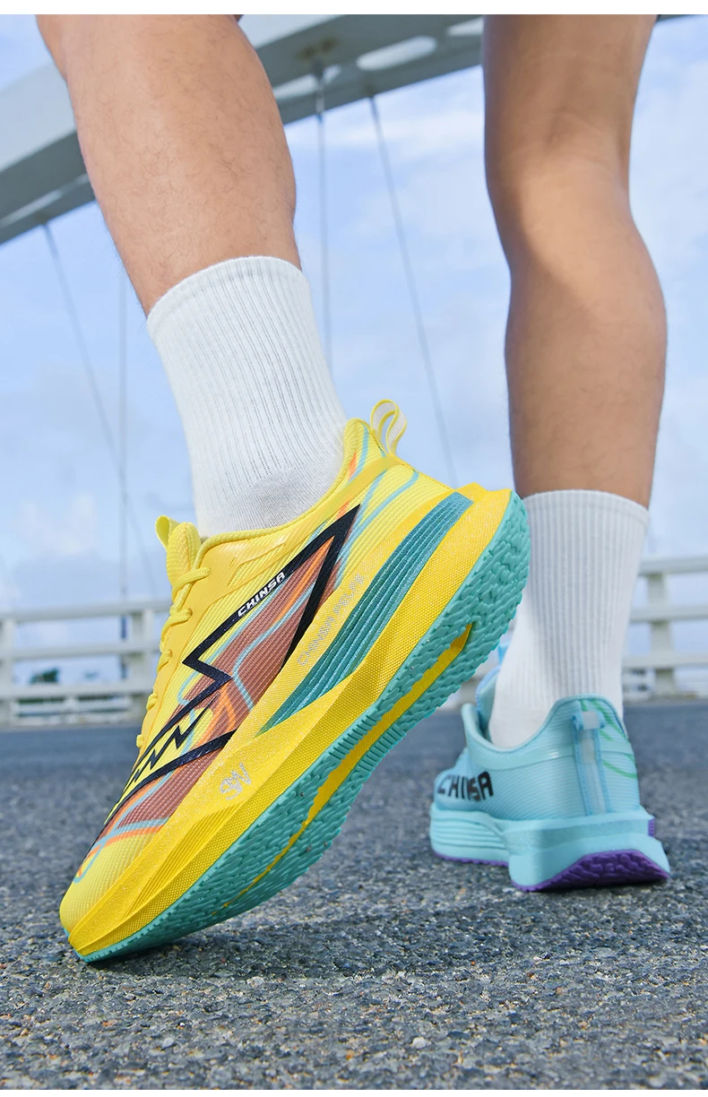 Marathon Men Running Shoes Carbon Board Casual Sneakers Breathable Tennis Sports Trainers Lightweight Women Athletic Sneakers