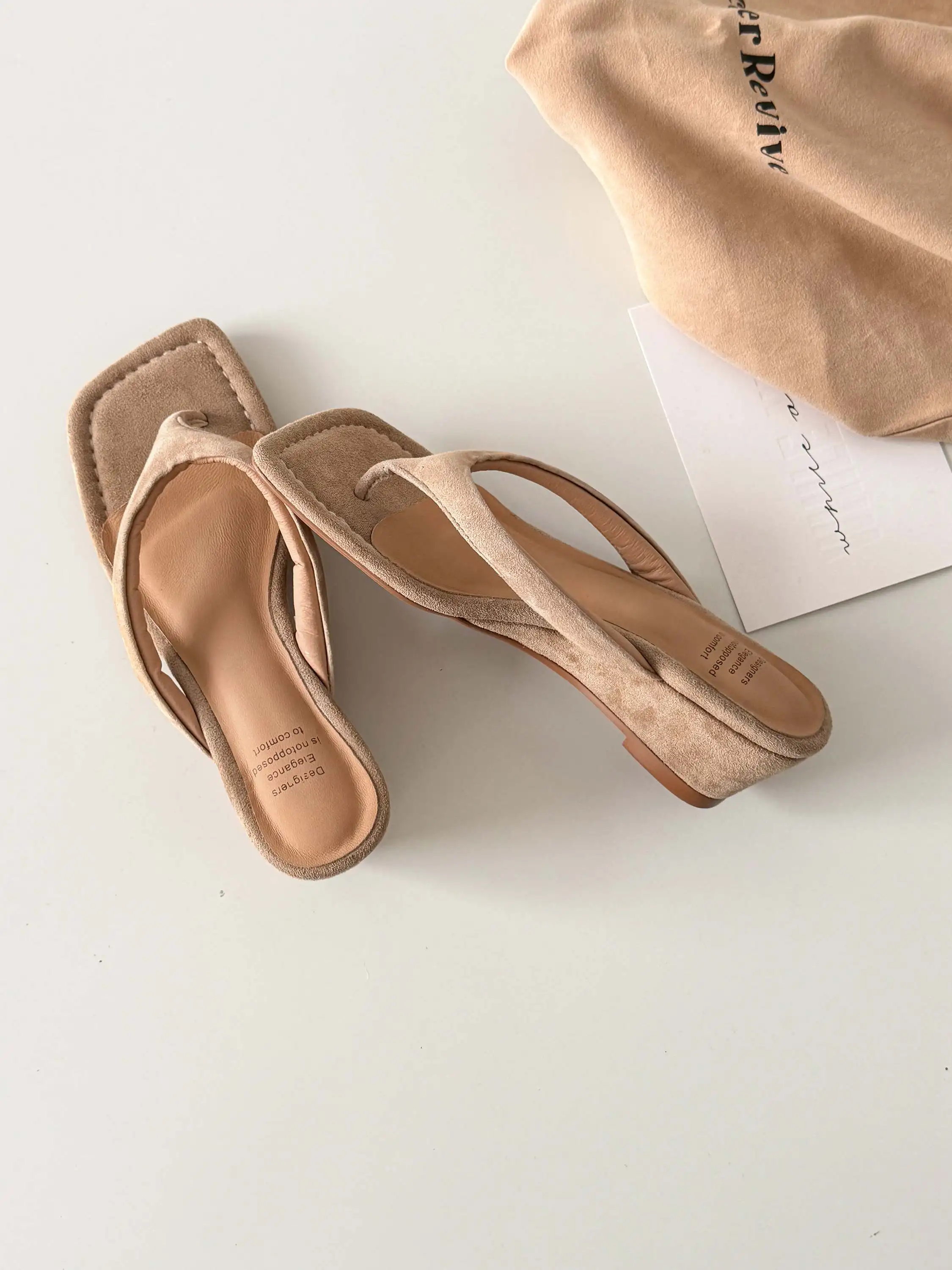 Krazing Pot Genuine Leather Mules Flip Flops Slingback Summer Shoes Concise Design Wedges Casual Fashion Women Outside Slippers