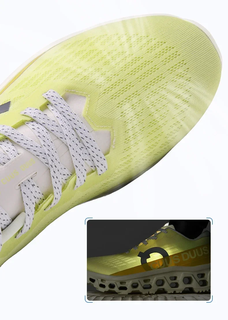 2026Male Cushioning Sneakers NonSlip Casual Sports Shoes Lightweight Men's Walking Running Shoes Hhollow Design Large Size 39-45