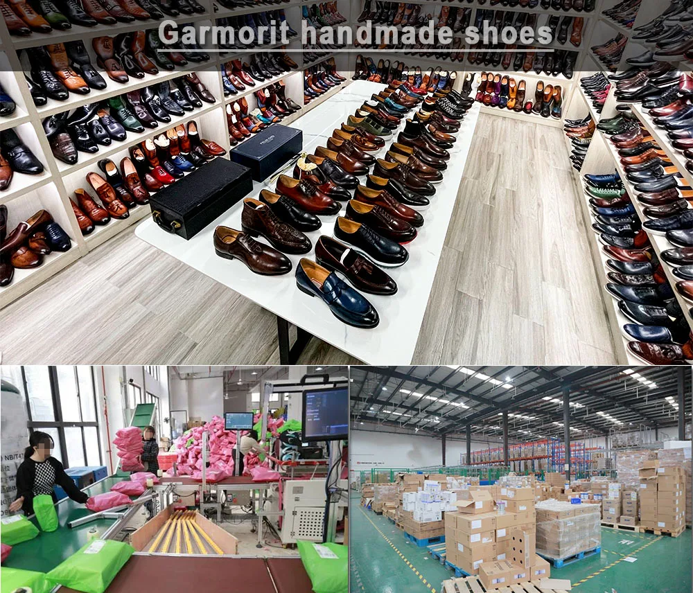 Men's Real Leather Oxford Shoes Classic Wing Tip Toe Lace-Up Handmade Comfortable Casual Sneakers for Business Office