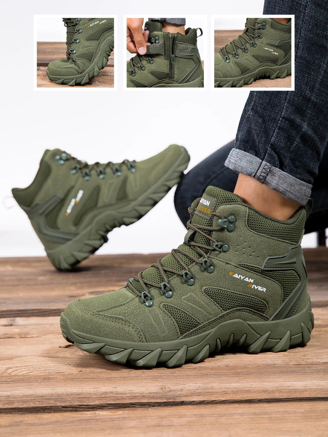 Men Breathable Maleactical Boots Army Shoes TLace Up High Quality Military Outdoor Safety Women Unisex Training Rapid Response