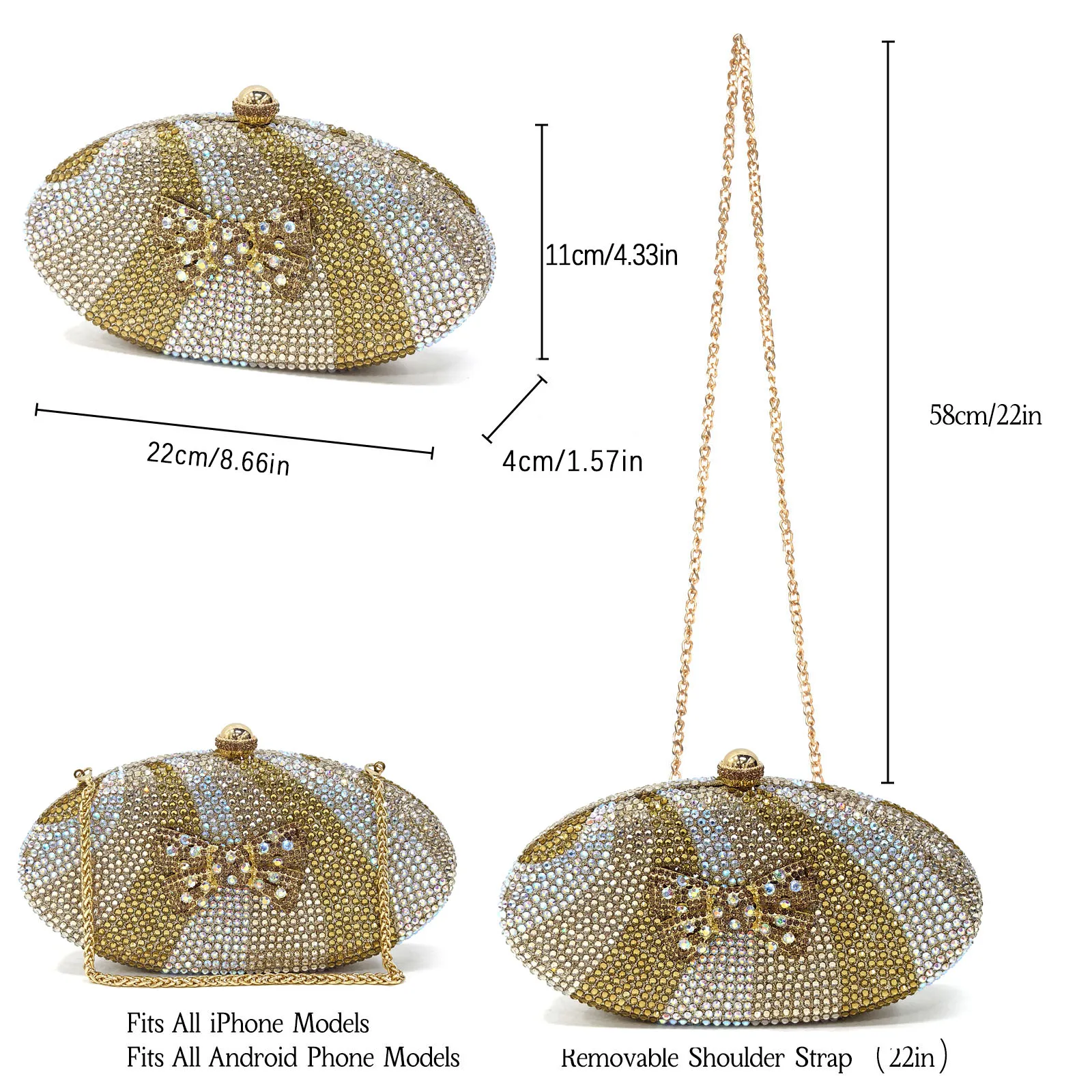 Venus Chan Green Color Pointed-Toe High Women Heels Shoes and Bags for Women Rhinestone Evening Party Elegant Luxury Handbag
