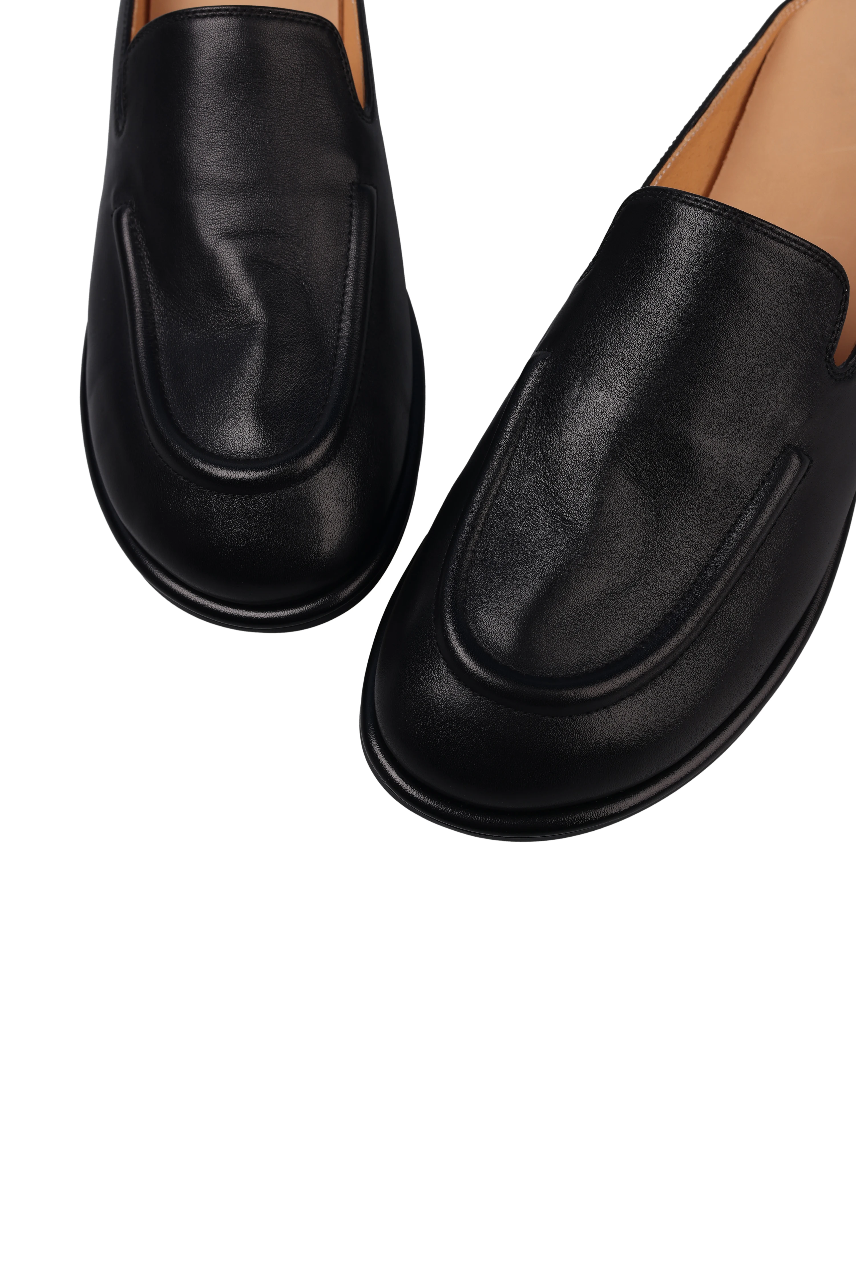 Dilalula 2026 Genuine Cow Leather women's Mules Round Toe Flat Heel Covered Toe Slippers Female Casual Slides Vacation Shoes