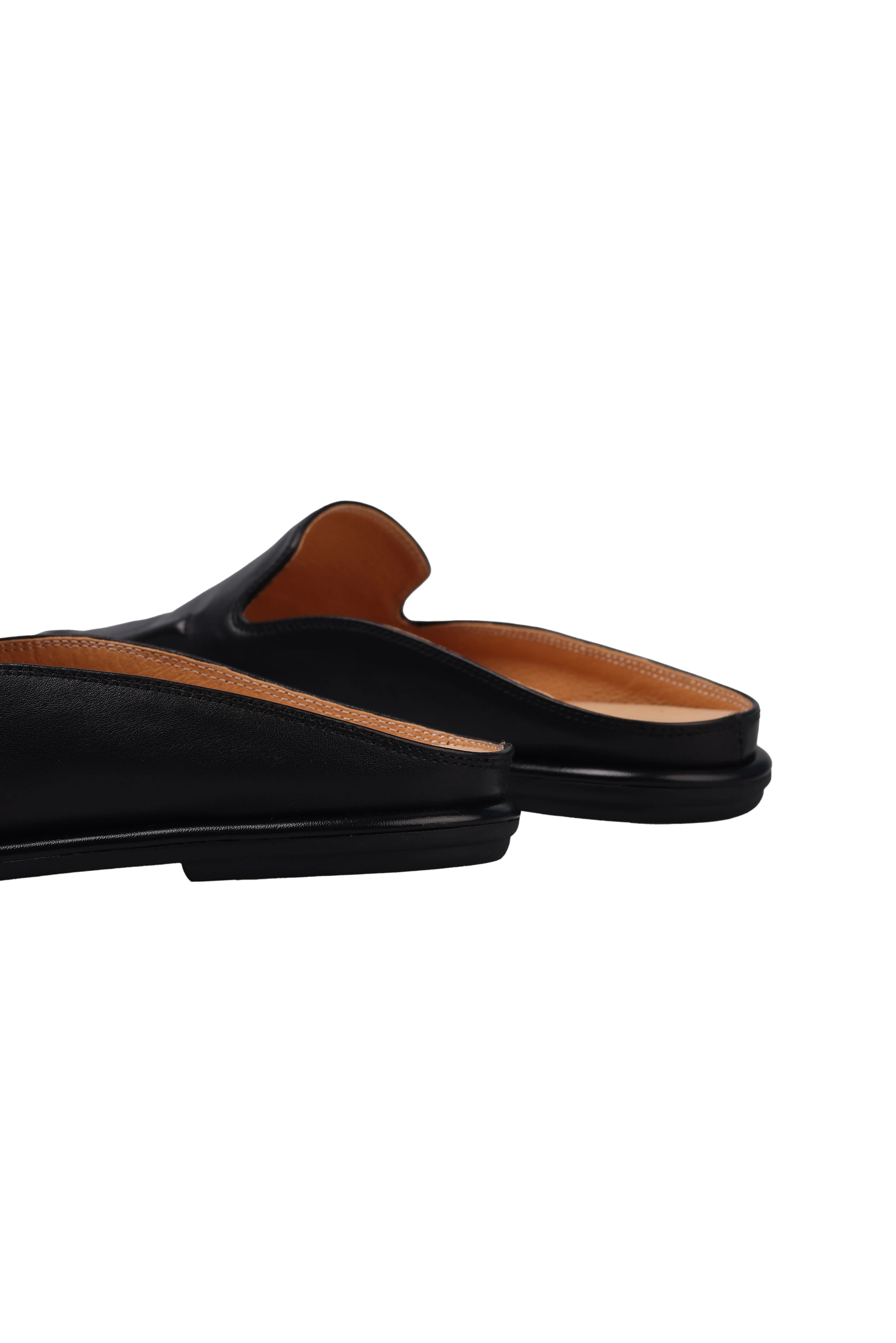 Dilalula 2026 Genuine Cow Leather women's Mules Round Toe Flat Heel Covered Toe Slippers Female Casual Slides Vacation Shoes