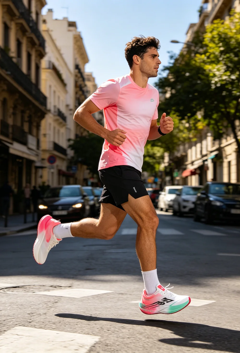 Marathon Men Running Shoes Carbon Board Speciality Sports Breathable Lightweight Women's Comfortable Athletic Sneakers
