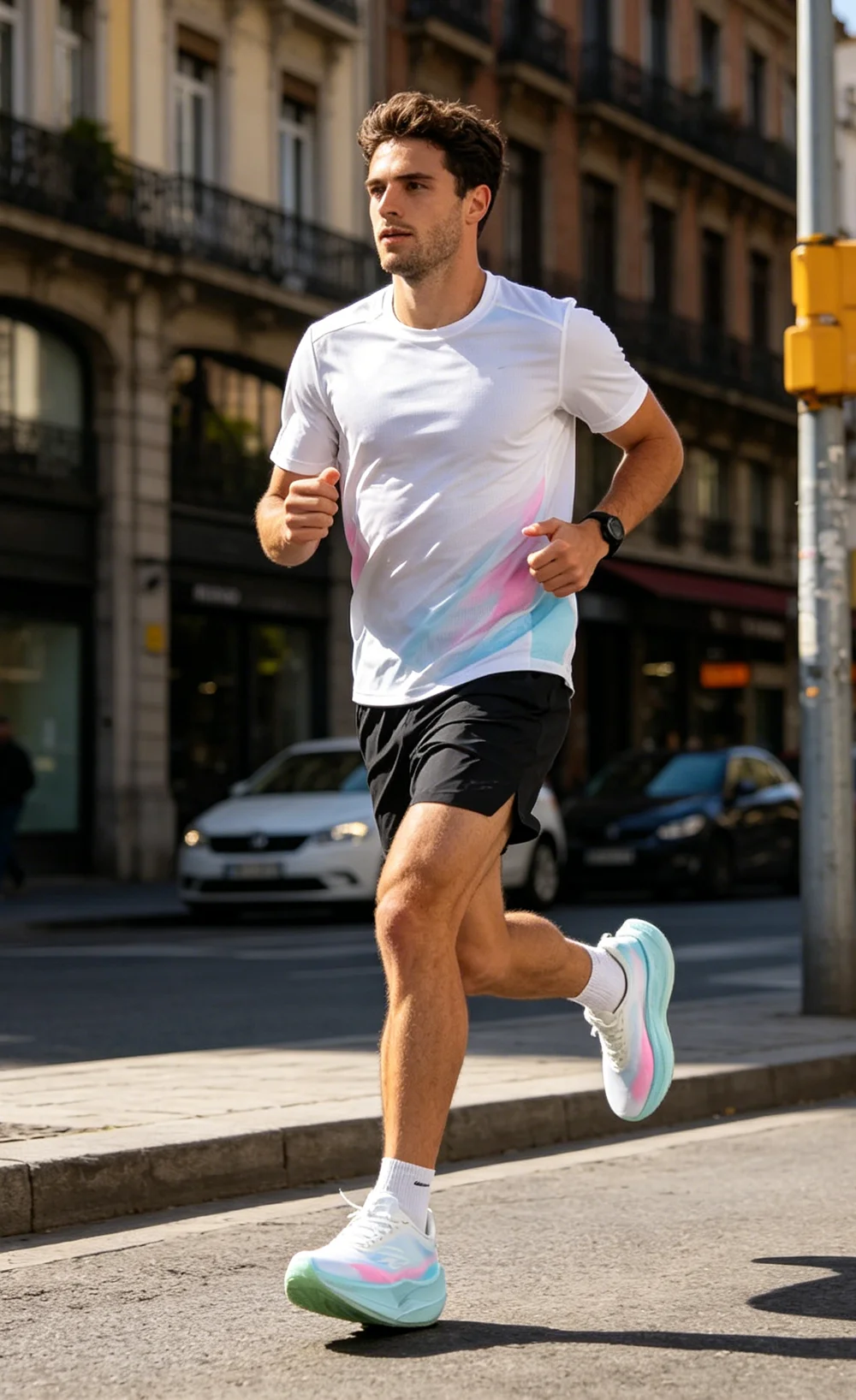 Marathon Men Running Shoes Carbon Board Speciality Sports Breathable Lightweight Women's Comfortable Athletic Sneakers