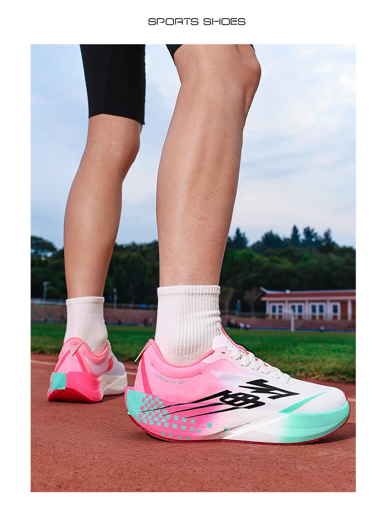 Marathon Men Running Shoes Carbon Board Speciality Sports Breathable Lightweight Women's Comfortable Athletic Sneakers
