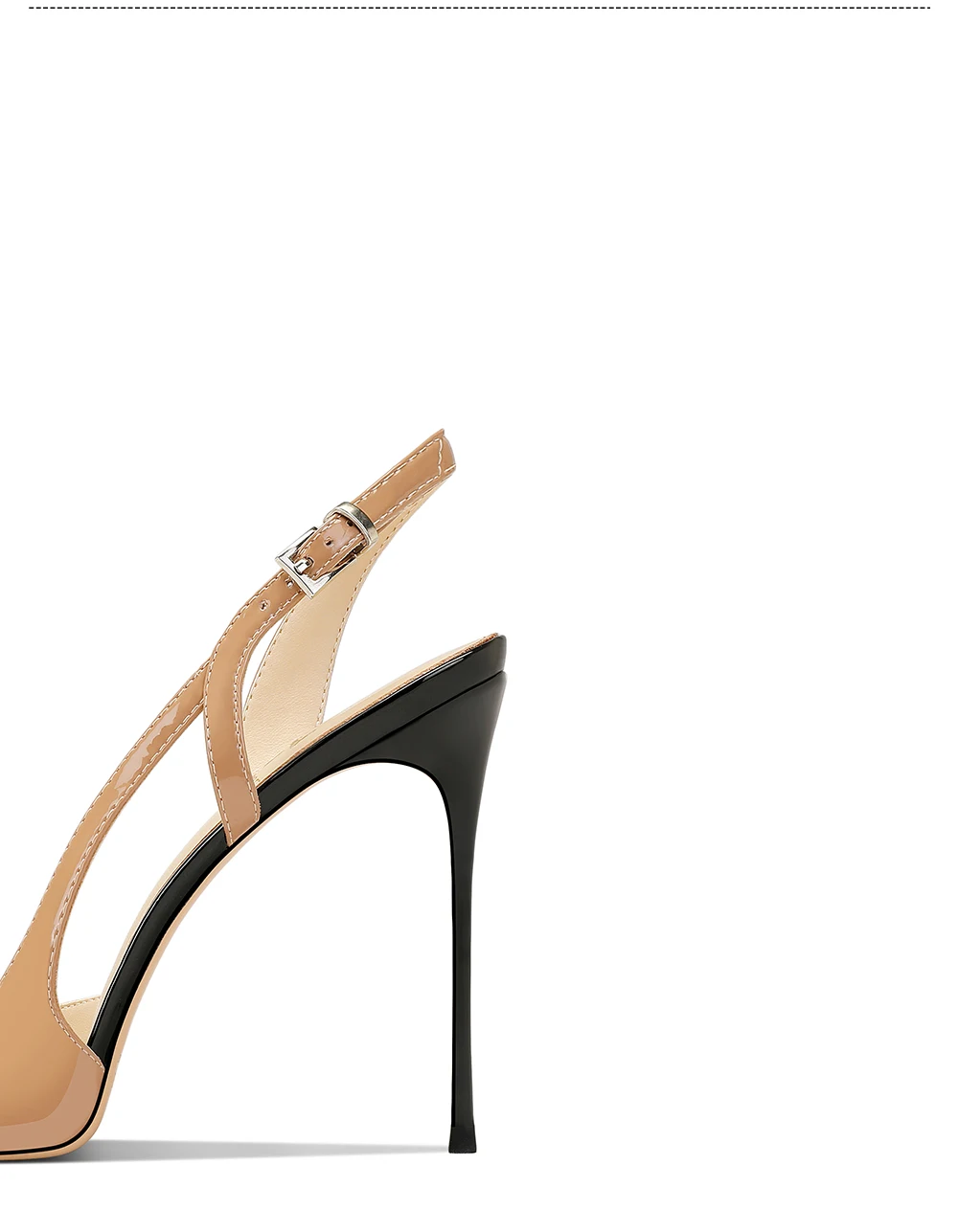 2026 New Nude Patent Leather Design with A Niche, Non Tiring, High-end Feel, Pointed Toe, Slim Heel, High Heels for Women