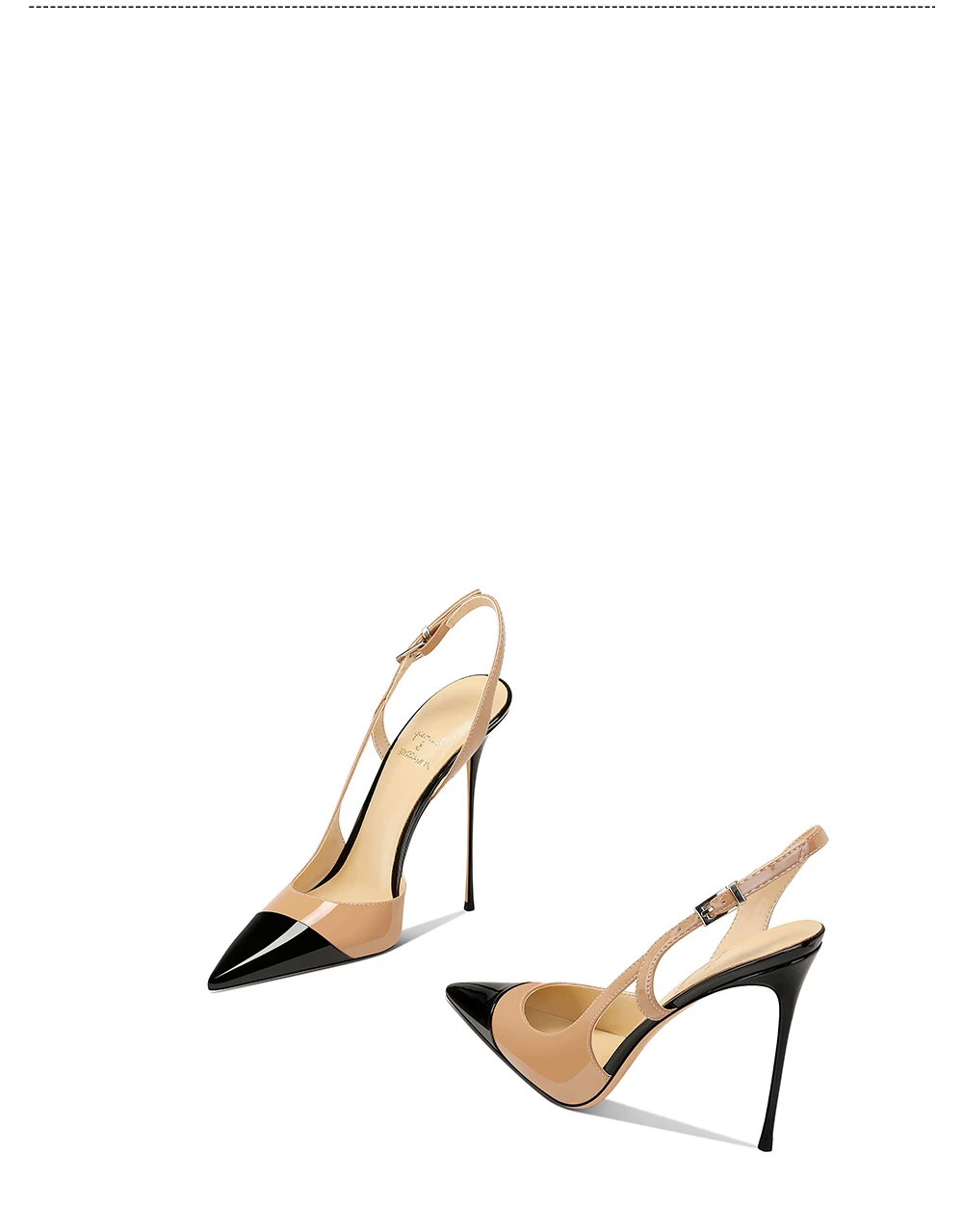 2026 New Nude Patent Leather Design with A Niche, Non Tiring, High-end Feel, Pointed Toe, Slim Heel, High Heels for Women