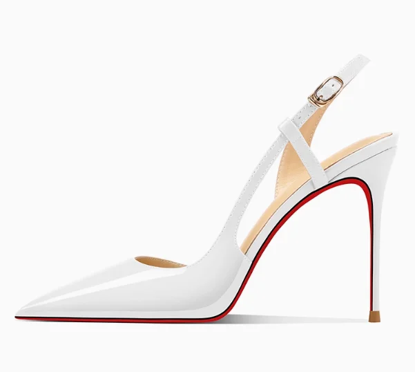 2026 New Nude Patent Leather Design with A Niche, Non Tiring, High-end Feel, Pointed Toe, Slim Heel, High Heels for Women