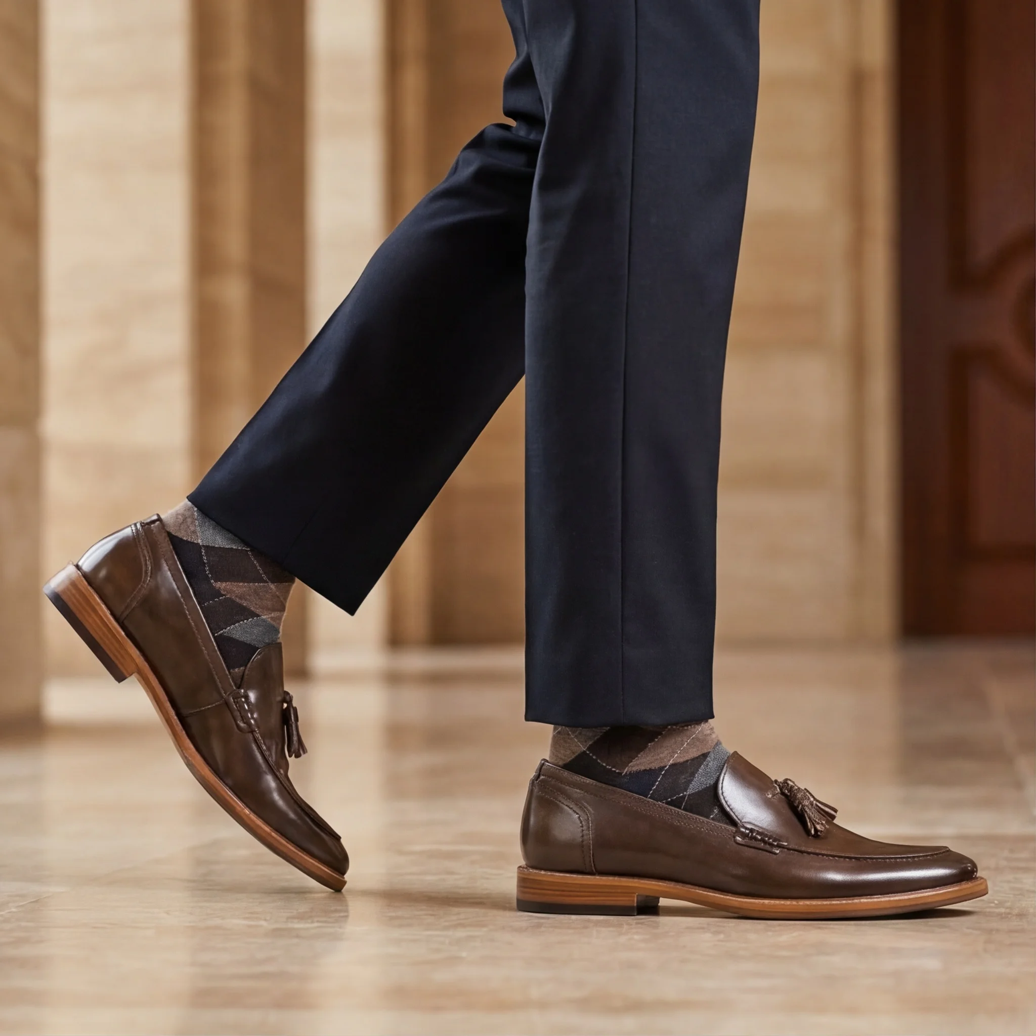 American Style Man Casual Shoes Comfortable Fashion Luxury loafers Men Leather Shoes#Al701