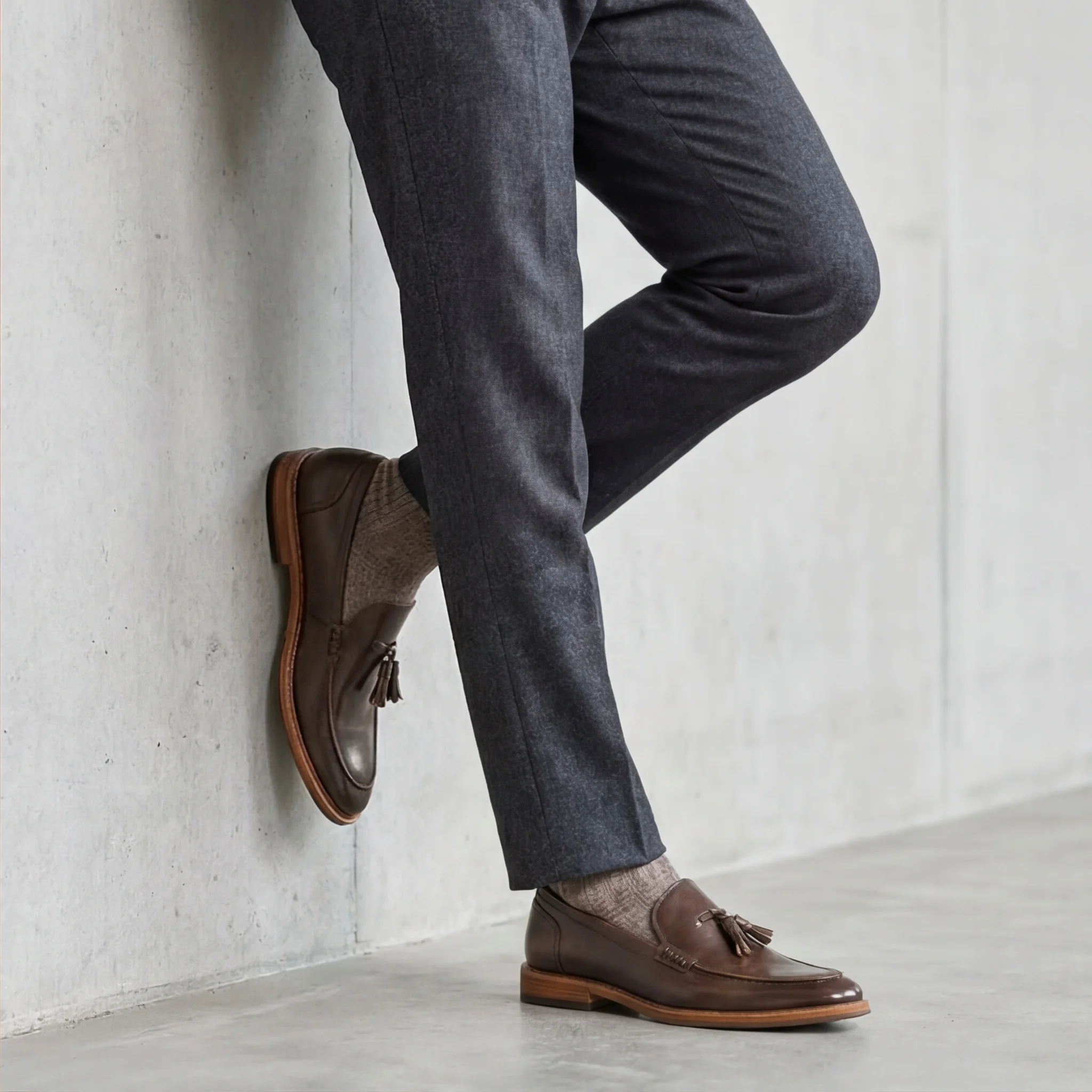 American Style Man Casual Shoes Comfortable Fashion Luxury loafers Men Leather Shoes#Al701