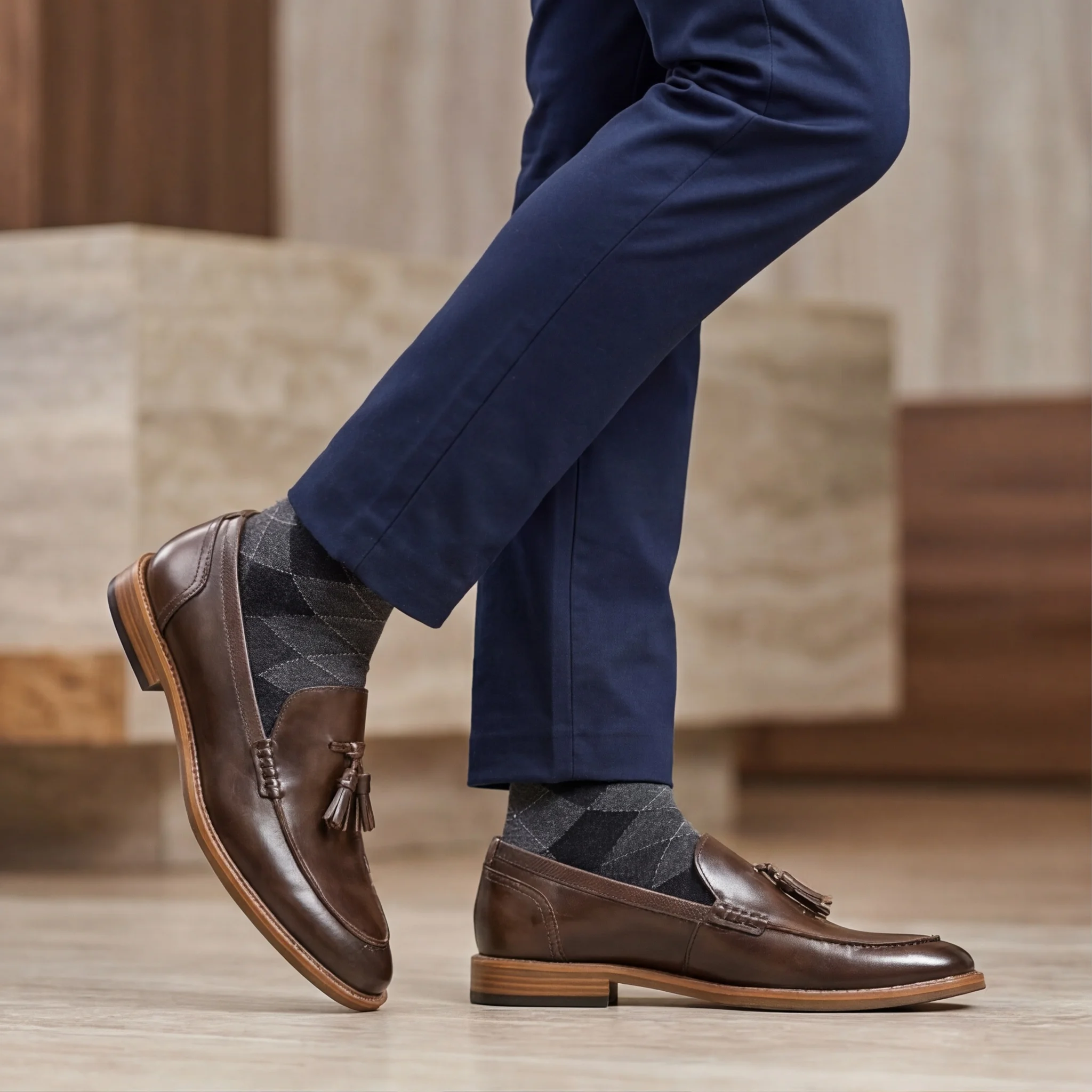 American Style Man Casual Shoes Comfortable Fashion Luxury loafers Men Leather Shoes#Al701