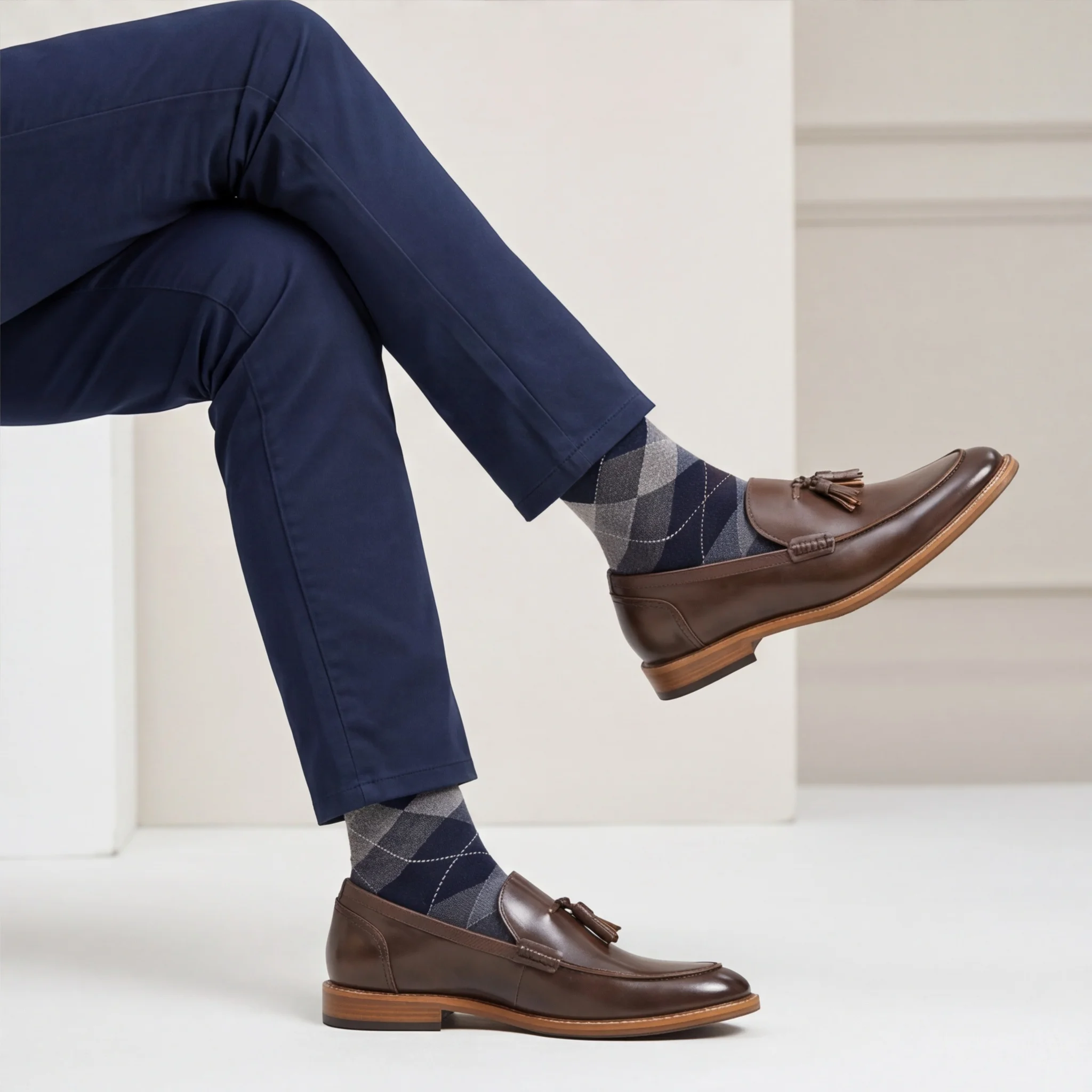 American Style Man Casual Shoes Comfortable Fashion Luxury loafers Men Leather Shoes#Al701